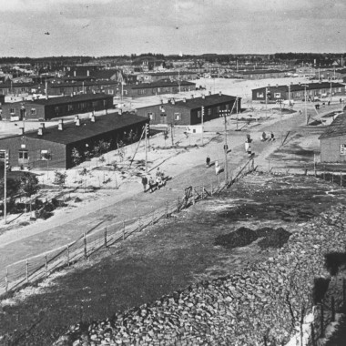 Mjesto najvećeg danskog izbjegličkog kampa za njemačke ratne prognanike (© Blåvandshuk Local History Archive)
