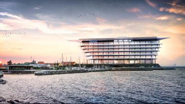 Lakoća lebdenja: Novo sjedište farmaceutske tvrtke Ferring Pharmaceuticals u Kastrupu, Danska (©Foster&Partners)